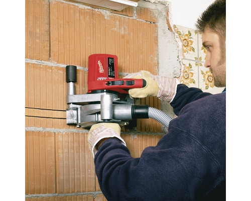 Штробление стены под нишу для дренажной помпы Suzuki 150х70 мм. (Кирпич)