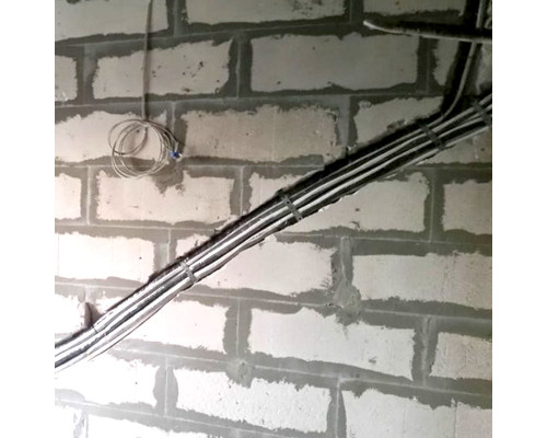 Штробление стены под нишу для дренажной помпы Suzuki 150х70 мм. (Пеноблок/газобетон)